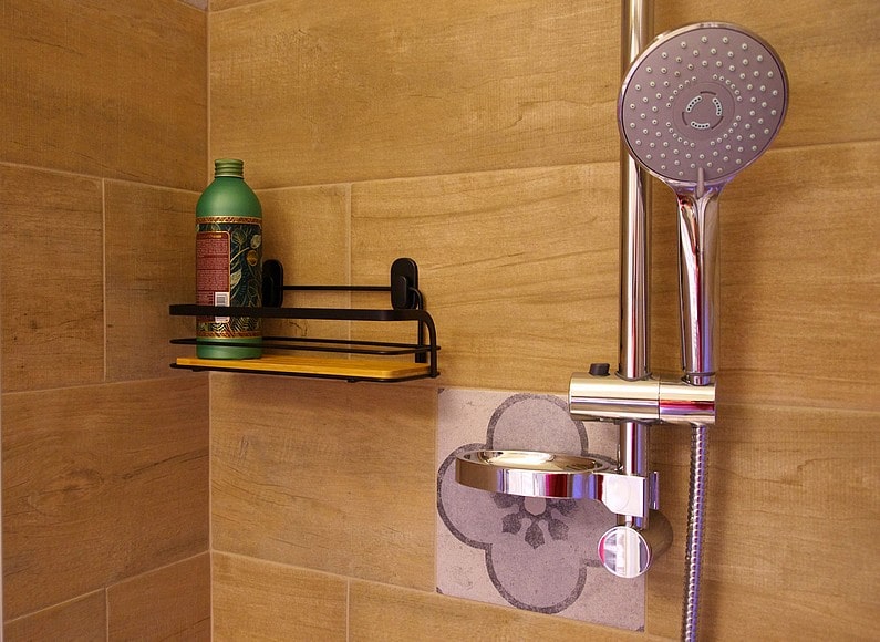 I dettagli della doccia casa in affitto montepulciano